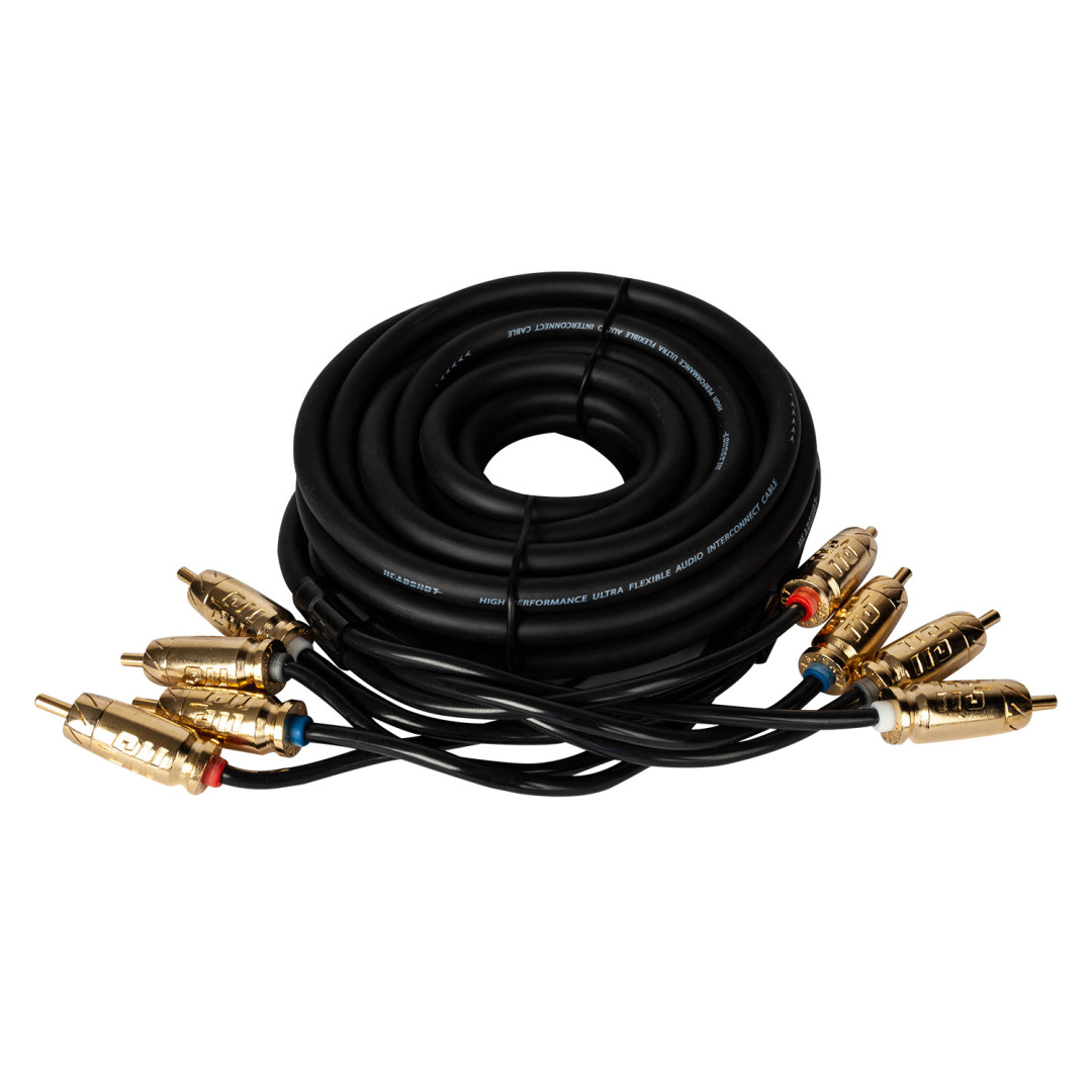Межблочный 4RCA-4RCA кабель Headshot RCA-44-5-SS  (5 метров)