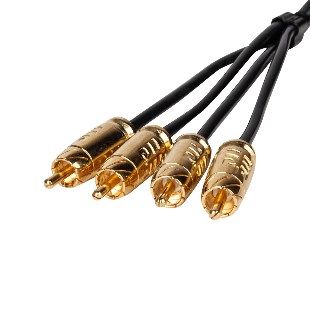 Межблочный 4RCA-4RCA кабель Headshot RCA-44-5-SS  (5 метров)