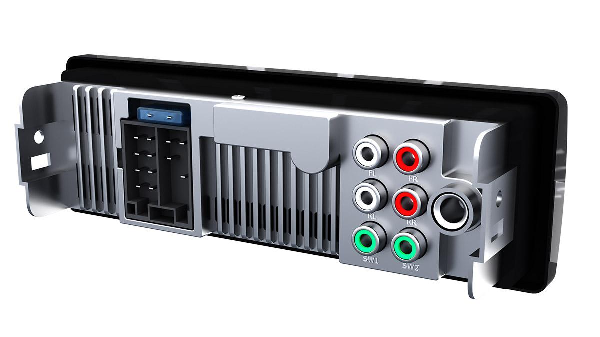 Premiera MVH 120 FM\USB\BT ресивер красная подсветка