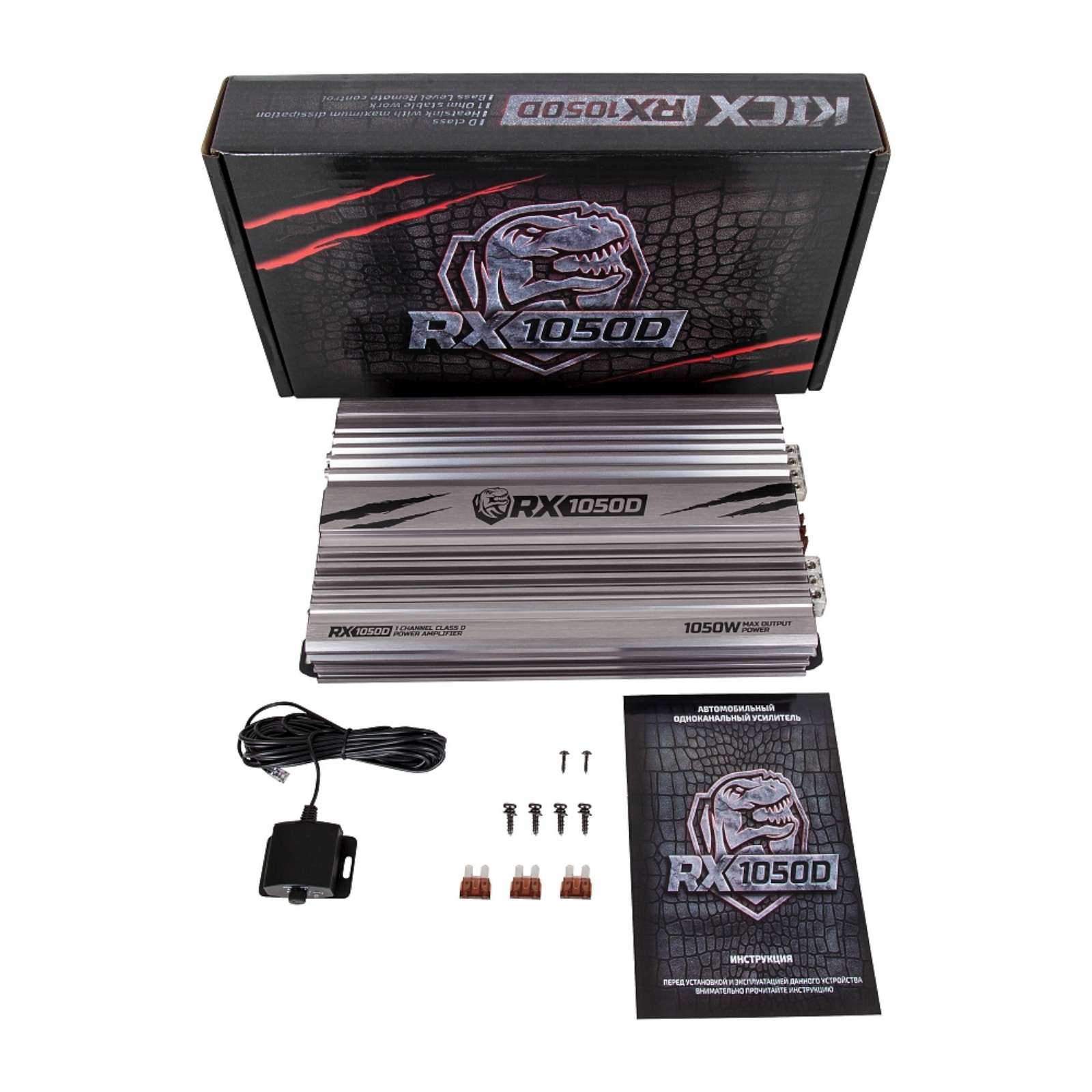 Автомобильный усилитель Kicx RX 1050D