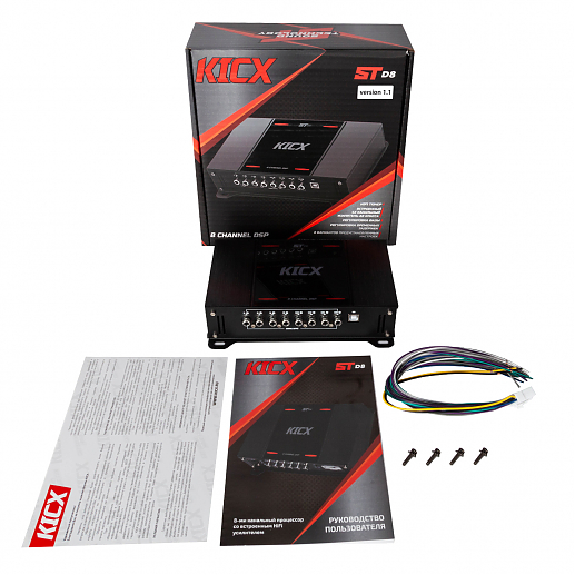 Автомобильный процессорный усилитель ST D8 (version 1.1)