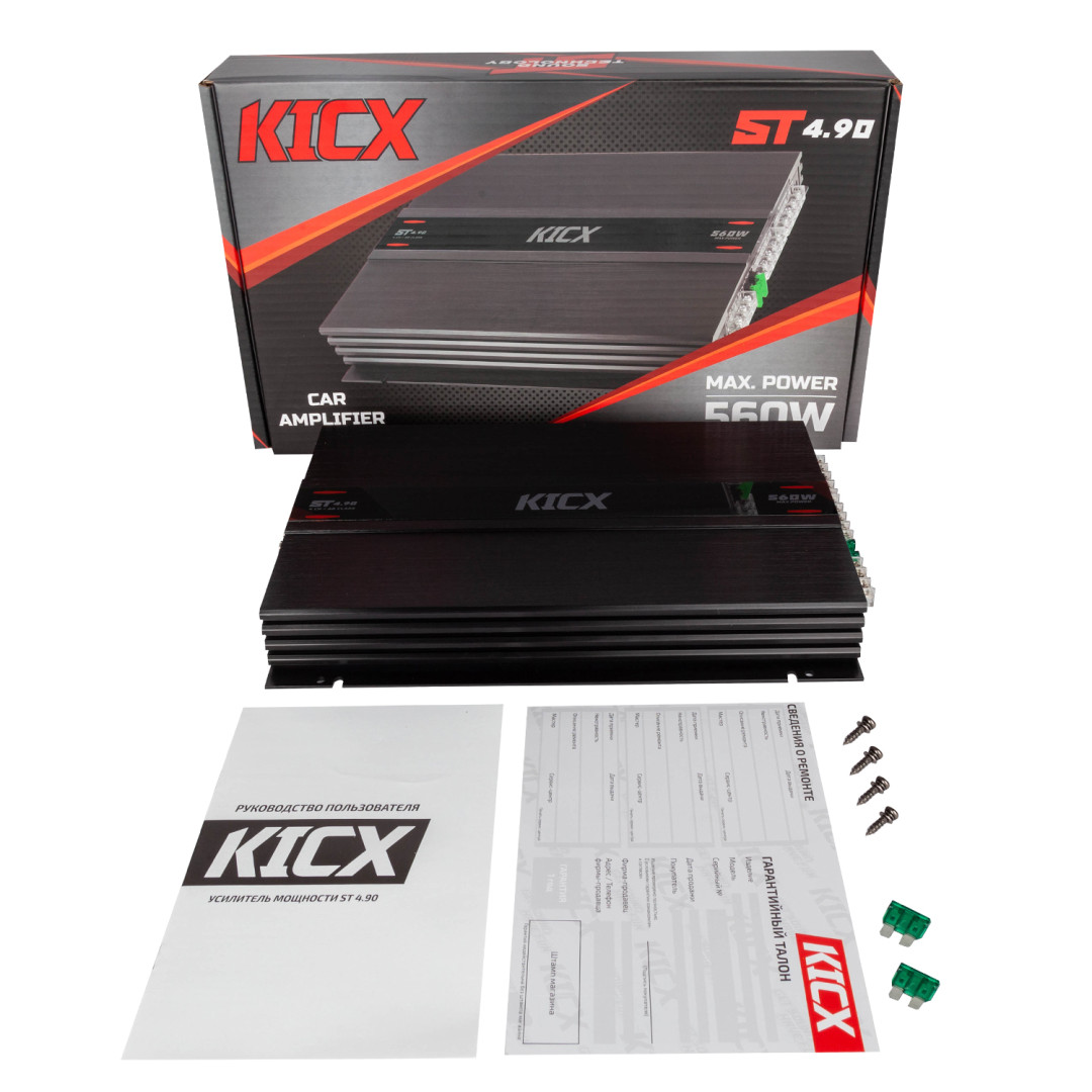 Автомобильный усилитель "Kicx" ST 4.90