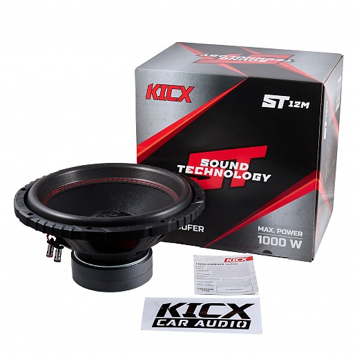 Автомобильный сабвуфер Kicx ST-12M