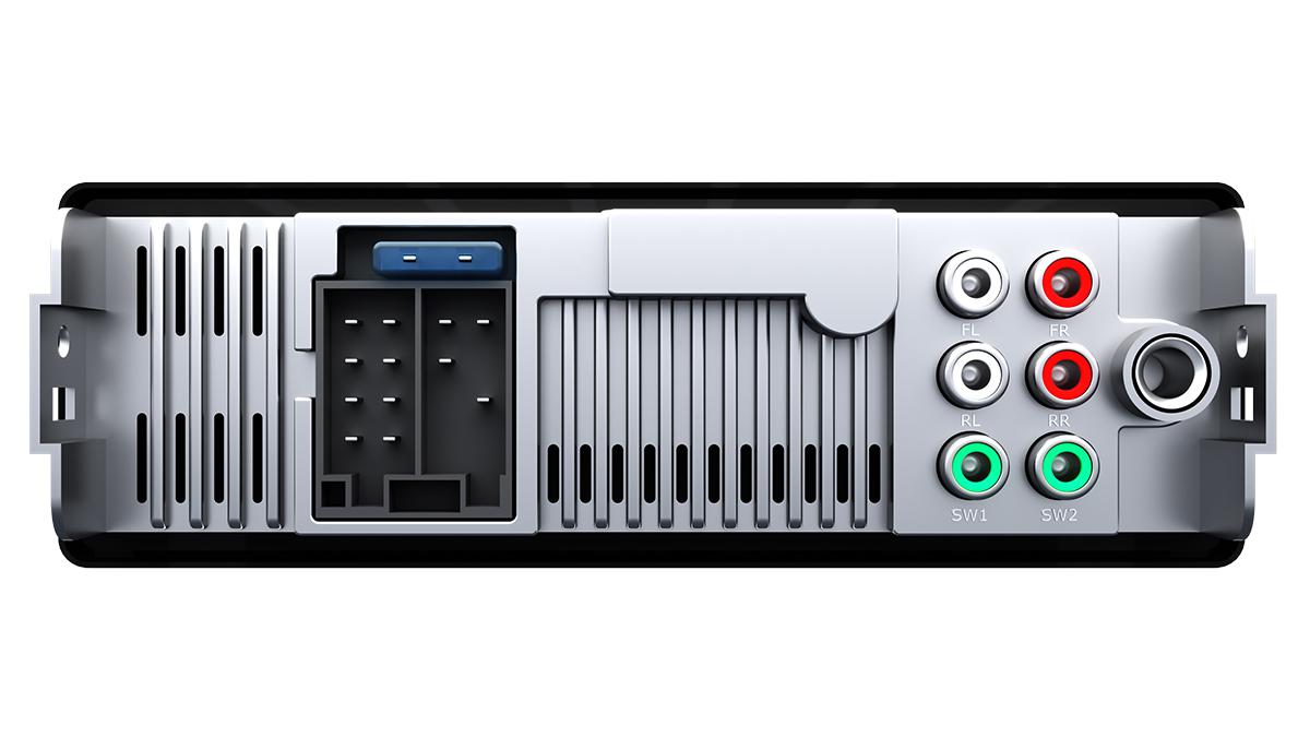 Premiera MVH 140 FM\USB\BT ресивер с синей подсветкой