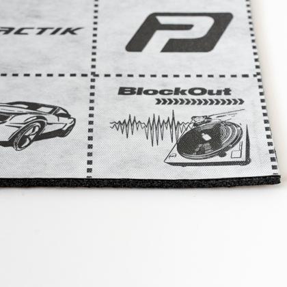 Материал звуко-теплоизоляционный многослойный самоклеящийся Practik BlockOut (460*750)