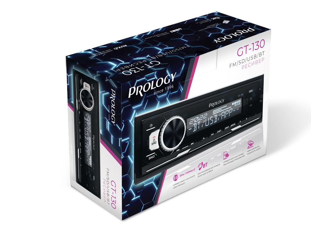 Ресивер PROLOGY GT-130 FM SD/USB с Bluetooth