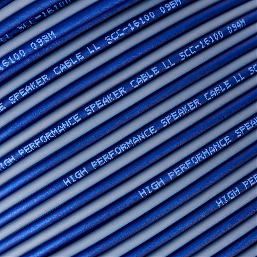 Акустический медно алюминиевый двухжильный кабель LL SCC-16100-16AWG (100м.бух)