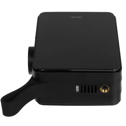 Портативный аккумуляторный компрессор, HOTO, Portable Electric Tire Inflator QWCQB001, Черный
