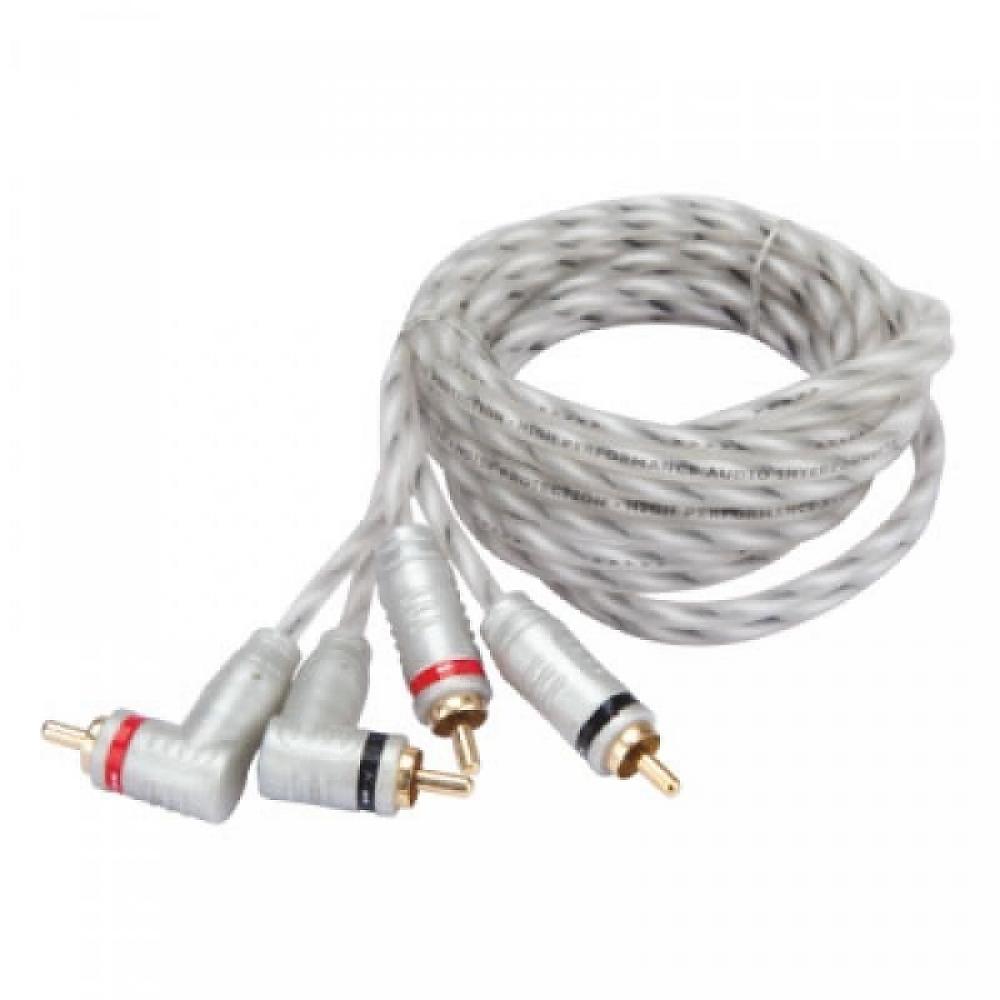 Межблочный 2RCA-2RCA кабель HRCA25 (5м)