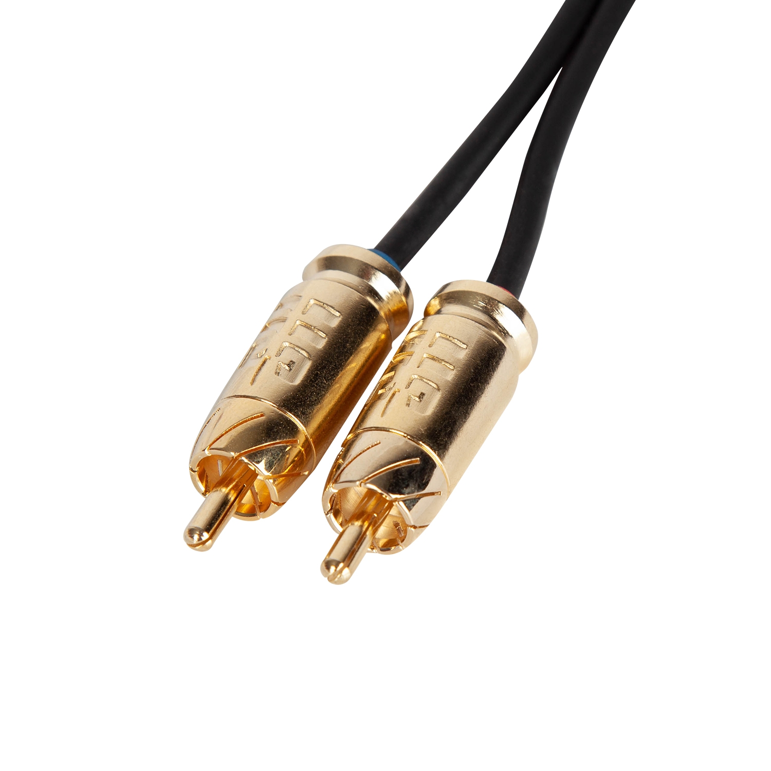 Межблочный 2RCA-2RCA RCA-22-5-SS  кабель с тройной изоляцией, медный проводник, прямые коннекторы