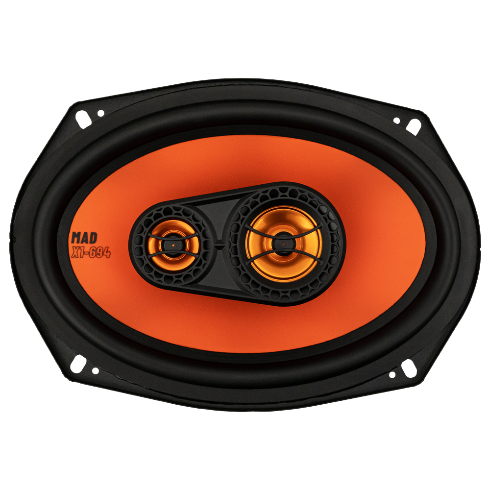 Акустические колонки GAS MAD Level 1 Coaxial Speaker 6x9" X1-694
