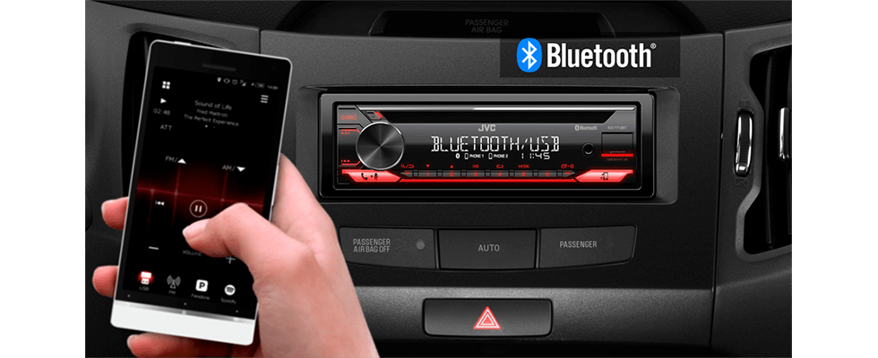 Магнитола автомобильная JVC KD-T712BT