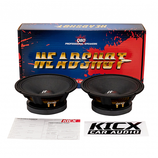 Автомобильный динамик HeadShot Q80 (4 Ohm)