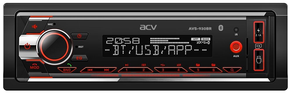 Автомагнитола ACV AVS-930BR 