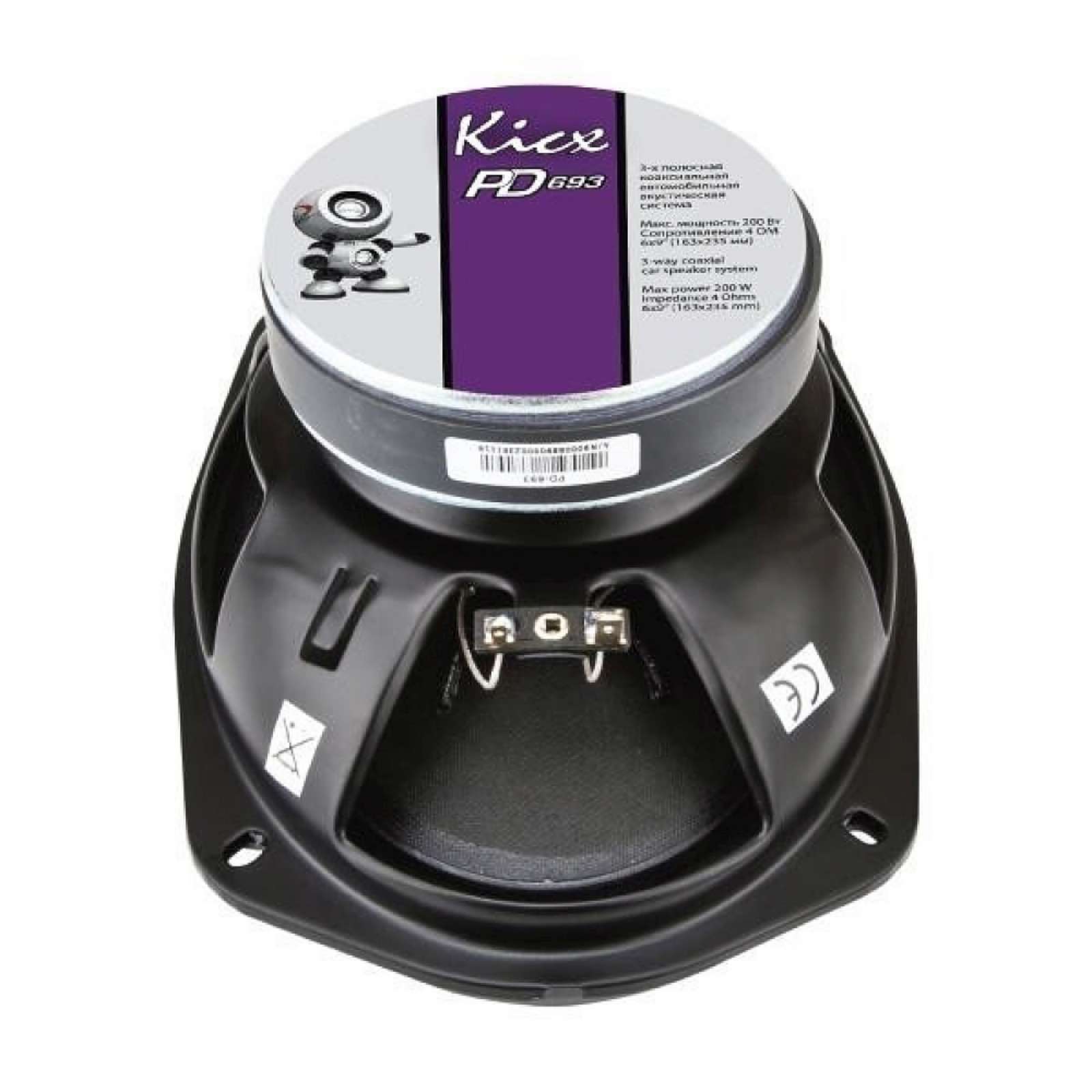 Комплект автомобильных динамиков Kicx PD-693