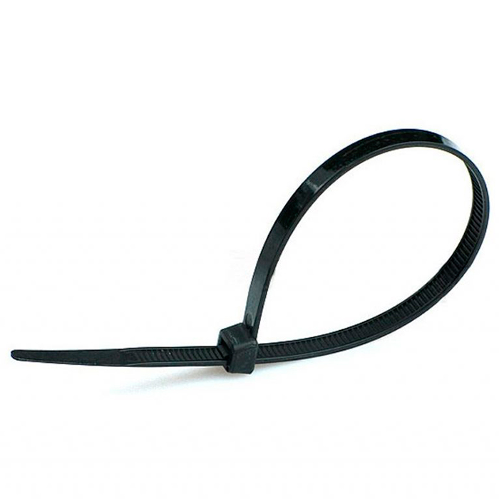 Стяжка для кабеля 140х3.6 черн. (100 шт)(К-140IItaly)
