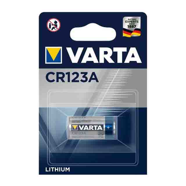 Батарейка VARTA CR123A Lithium 3V