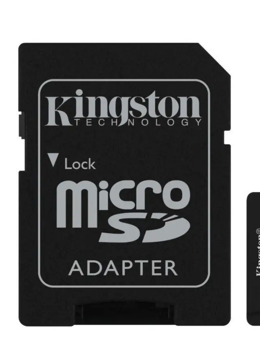 Карта памяти MicroSD 32GB Class 10 (UHS-1) KingstonSDCS2/32GBSP + адаптер